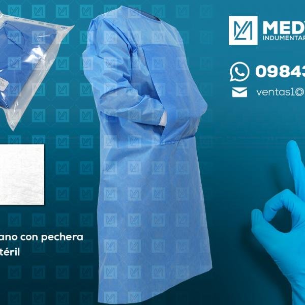 Bata con Pechera + toalla