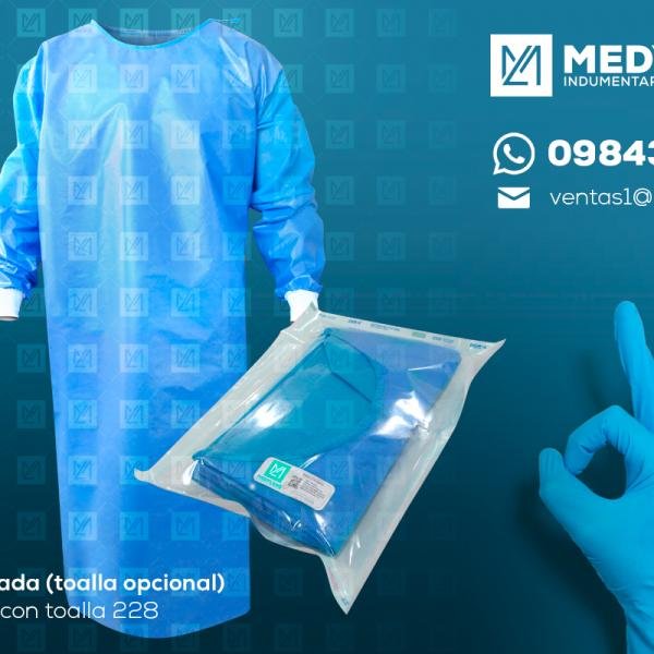 Bata Laminada + toalla