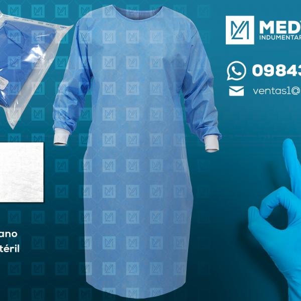 Bata Cirujano + Envoltura + Toalla