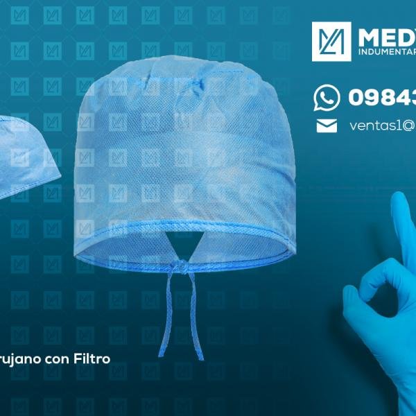 Gorro de Cirujano con filtro