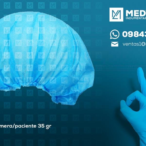 Gorro Enfermera - Paciente 35 gr.